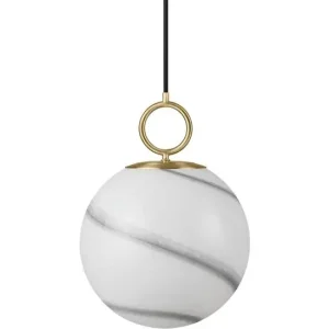 STOCKHOLM PENDEL Ø24 MARBLE GRÅ - Kundernes favorit