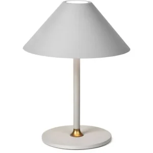 HYGGE BORDLAMPE Ø19 VARM GRÅ BATTERI LED - Rabat