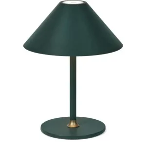 HYGGE BORDLAMPE Ø19 DYB GRØN BATTERI LED - Populært produkt