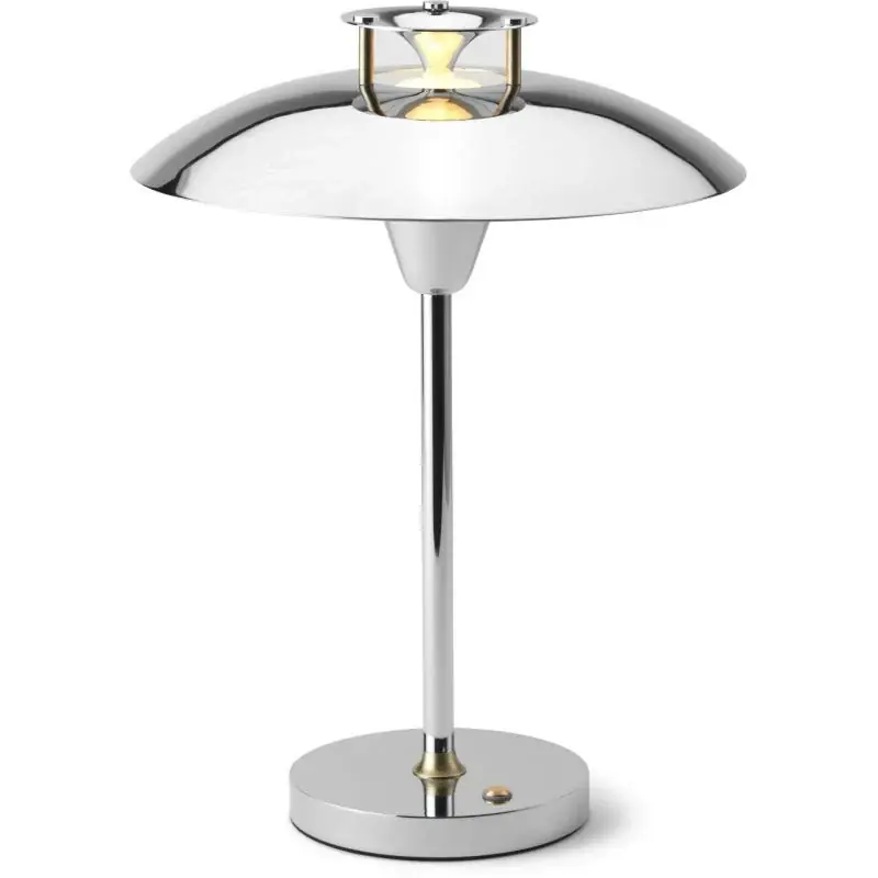 Stepp 1-2-3 Portable - Mørke Krom - Genopladelig bordlampe i elegent finish | Favorit blandt kunder