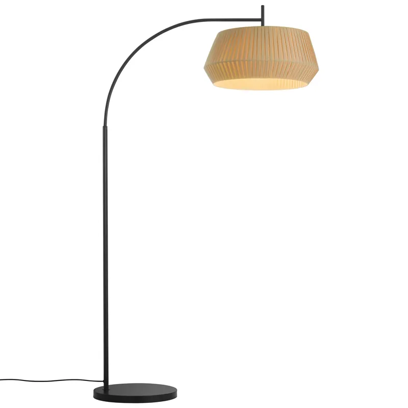 Dicte Gulvlampe Beige | Kan bestilles