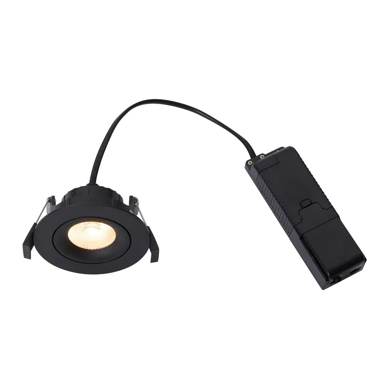 Aliki Indbygningsspot Sort - Outlet