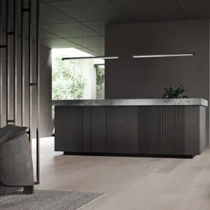 INLAY S1400 LINEAR MB/SS - MATT BLACK/SATIN SILVER - Klar til afsendelse