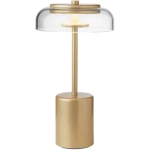 Blossi Mini Portable Bordlampe - Nuura (Nordic Gold, Klar, Genopladelig) - Topkvalitet