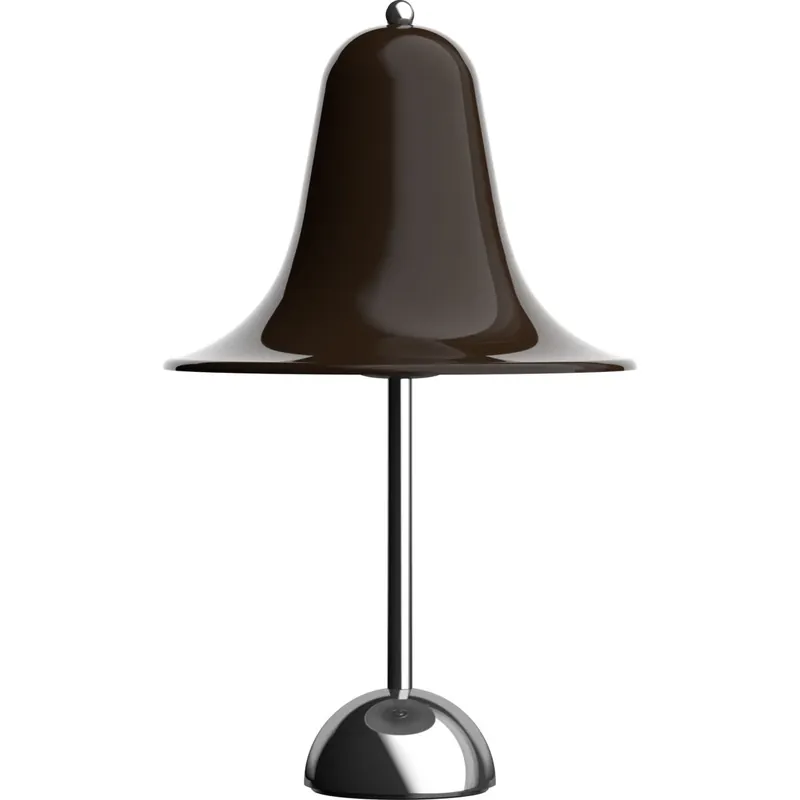 Fabrikspris - PANTOP BORDLAMPE Ø23 PITCH BROWN