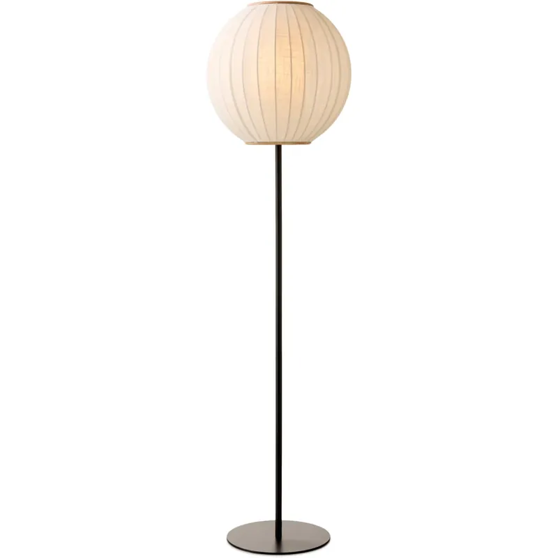 BALLOON GULVLAMPE Ø40 LINEN HVID | Fordelagtig pris