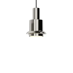 Prisnedsættelse - DCWeditions Chaumont Ø15 × H22 Pendel Nickel/Nikkel - Elegant loftslampe.
