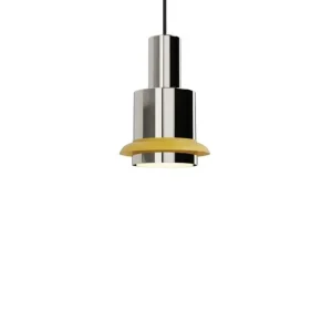 Chaumont P 150 NK-YEL Ø15×H22 Pendel Nikkel/Gul DCWéditions | Særtilbud