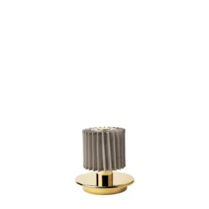 Klar til afsendelse | DCWéditions In The Sun 130 Portable Bordlampe - Sølv/Guld