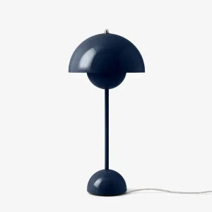 Særpris | FLOWERPOT VP3 - BORDLAMPE - STEEL BLUE