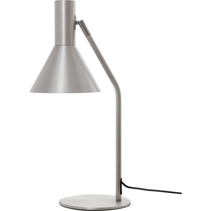 LYSS BORDLAMPE BØRSTET ALUMINIUM - Mest solgt