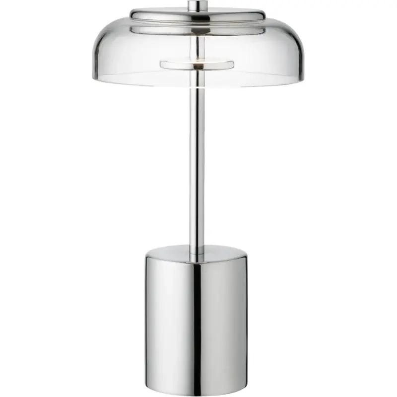 BLOSSI MINI PORTABLE NORDIC KROM/KLAR LED - Høj kvalitet