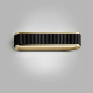 TWIST W2 BRASS SWITCH TUNE VÆGLAMPE - Kun kort tid