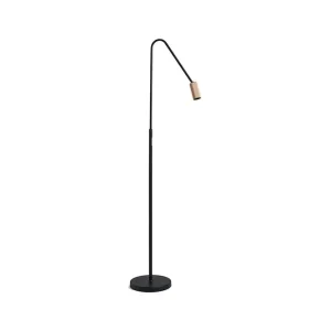 Decor Floor F1 LED – Sort/Brass | Fabrikspris