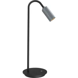 ANTIDARK DECOR T1 LED SORT/MAT ALU BORDLAMPE | Nytilføjet
