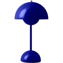 &TRADITION FLOWERPOT VP9 COBALT BLÅ PORTABLE BORDLAMPE | Bestil i dag