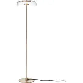 NUURA BLOSSI NORDIC GULD/KLAR LED DÆMP GULVLAMPE - Fordelagtig pris