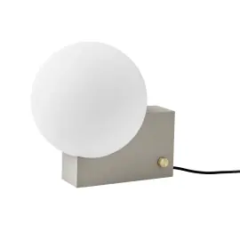 Bestil direkte - &TRADITION JOURNEY SHY1 SILK GREY BORDLAMPE