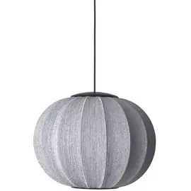 Næsten udsolgt | MADE BY HAND KNIT-WIT 45 RUND LED ANNIVERSARY SILVER GLITTER PENDEL