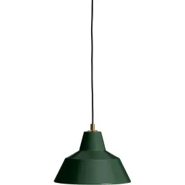 Tidsbegrænset | MADE BY HAND W2 GRØN VÆRKSTEDSLAMPE