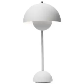 Toppris | &TRADITION FLOWERPOT VP3 LYS MAT GRÅ BORDLAMPE