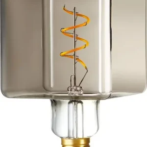 Tilbudspris - E27 - SPL Ice Cube - Smoke - Ø 95mm - 100lm - 2200K - CRI 90 - Dæmpbar