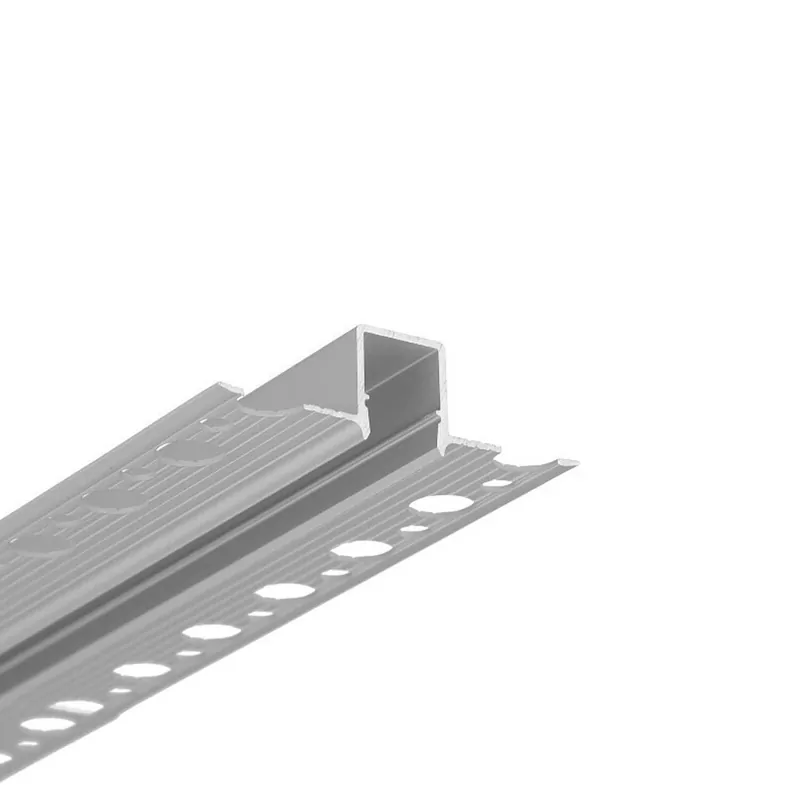 Tilbudspris | LED Profil HIDE10 PLUS - 3m - Anodiseret