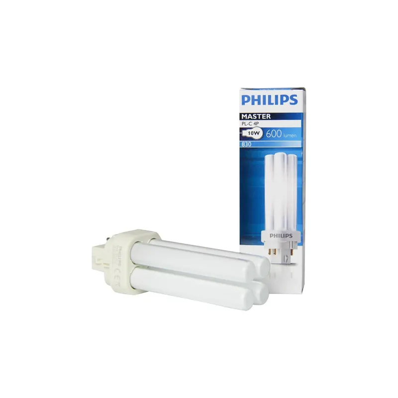 PhilipsMASTER PL-C 10W - 830 varm hvid 4 Pin - Spar nu