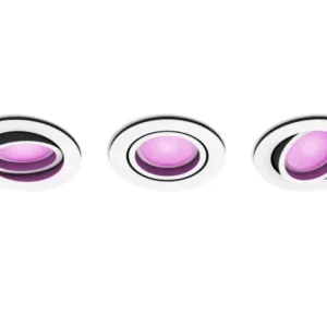 Tryg betaling - Philips HueColor Centura indbygningsspots 3-pak