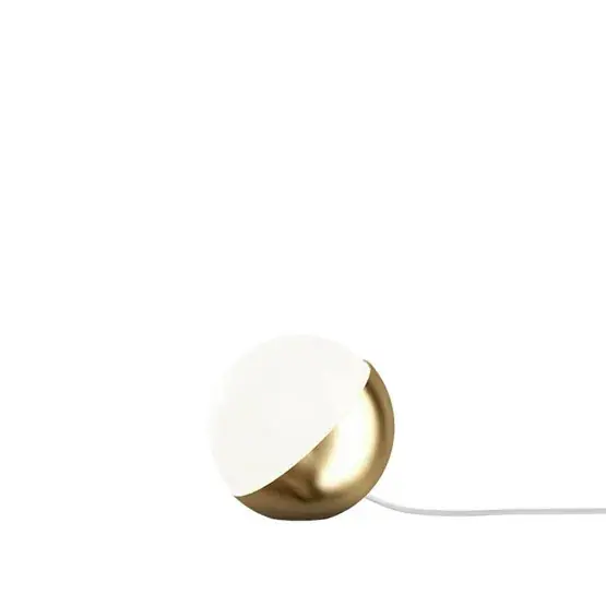 VL Studio bordlampe / gulvlampe Ø150, messing | Superpris