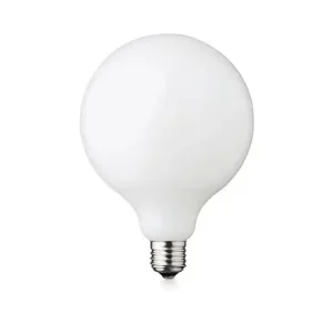 Toppris - Globe Milky LED pære, Ø125