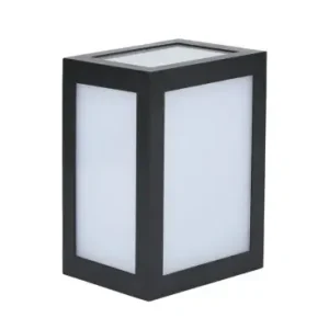 12W LED væglampeIP65, sort, 1350lm, udendørs | Tryg betaling