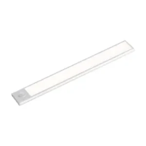 30cm 1,5W LED skabslampe med PIR sensor5V, 110lm, sølv, genopladelig, 4000K | Særpris