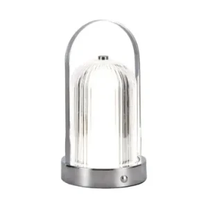 1W genopladelig LED bordlampe, 3-i-1 CCTTouch dæmpbar, USB-C, 6-8 timers batteri, antik finish | Topkvalitet