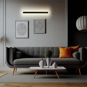 16W LED væglampeIP65 indendørs og udendørs, 101cm, Antracit, inkl. lyskilde - Kundernes favorit