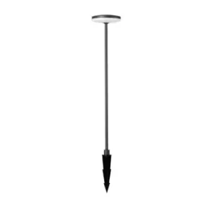 12W LED havelampe med spyd, 80cmIP65, RA90, antracit, 2-i-1 funktion, 3000K | Nyt i shoppen