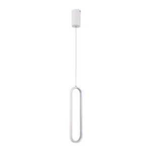 13W LED pendel, 40cmHvid, 3000K, 1500lm, IP20 indendørs | Bestil nemt