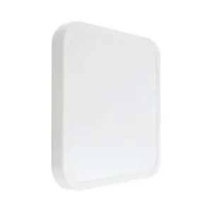 18W LED Kuppellampe3000K, Kvadratisk, Hvid ramme, IP44 | Få tilbage