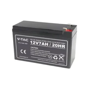 12V / 7Ah blybatteri151x65x100mm, genopladeligt, VRLA AGM batteri - Fabrikspris