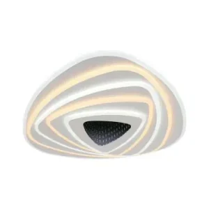 120W 3D Designer loftslampe51x50cm, dæmpbar, 3-i-1 CCT, inkl. fjernbetjening - Sidste chance