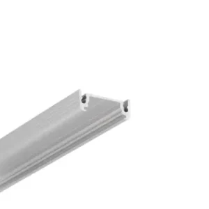 Udsalg - 1m aluprofil SURFACE14 EE7F/TYAnodiseret, påbygning, LED skinne