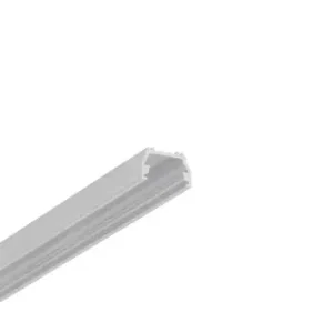 Superpris | 1m aluprofil UNI12 BCD/UUbehandlet aluminium, påbygning, LED skinne