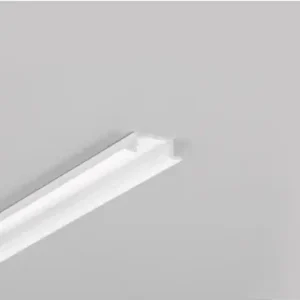 Kundernes favorit | 1m aluprofil BEGTIN12 J/SHvid lakeret, indbygget, LED skinne