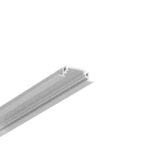 2m aluprofil GROOVE10 BC/UXAnodiseret, indbygget, LED skinne - Kampagnetilbud