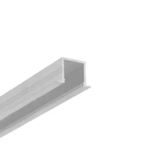 2m aluprofil SMART-IN16 BC3/U4Ubehandlet aluminium, indbygget, LED skinne | Kun kort tid