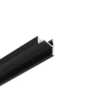 1m aluprofil CORNER10.V2 A1C/U1Sort anodiseret, hjørne, LED skinne - Netop tilføjet