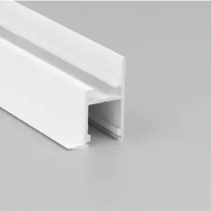 2m aluprofil FRAME14 BC/QHvid lakeret, indspartling, LED skinne | Spar mere