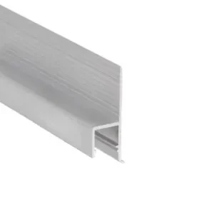 Superpris - 1m aluprofil OMNI10 AC2Ubehandlet aluminium, indspartling, LED skinne