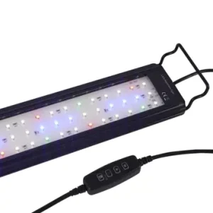 30-45 cm akvarie armatur6W LED, hvid/blå/rød/grøn, justerbar længde, IP66 - Køb direkte