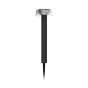 2,5W Solcelle havelampe med spyd3-trins dæmpbar, USB-C, IP44 udendørs, sort | Supergod pris